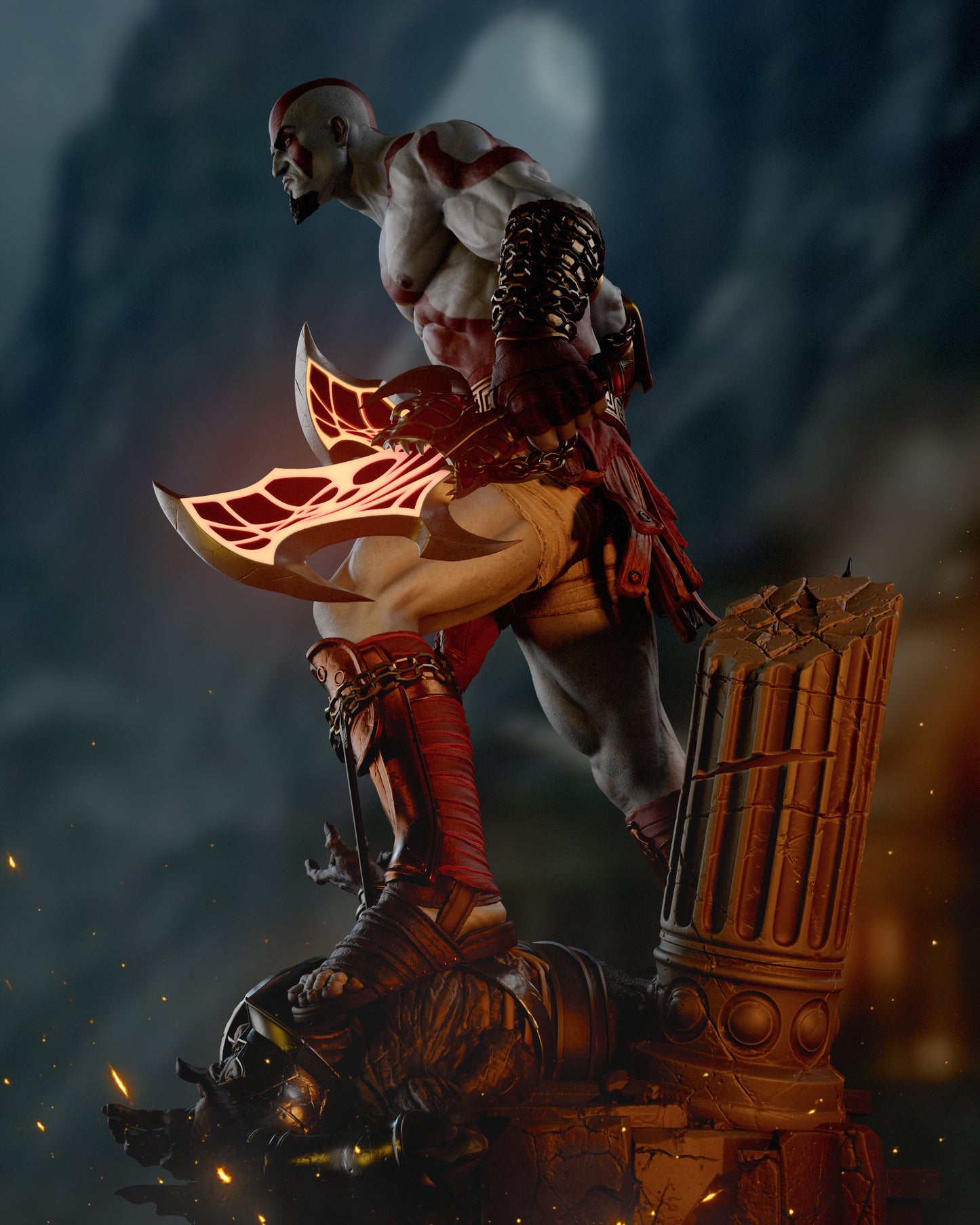 Kratos - God Of War - Escala 1:6