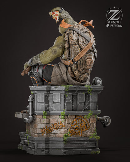 Michelangelo - TMNT - Teenage Mutant Ninja Turtles - 35.9 cm