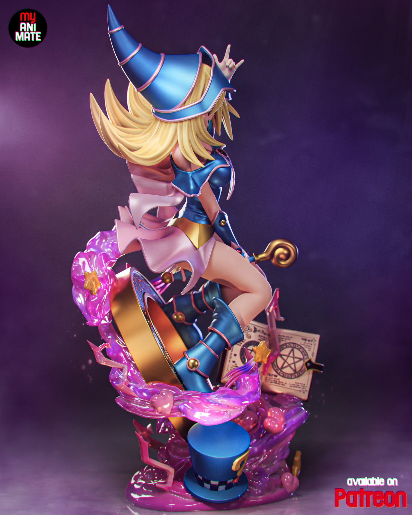 Dark Magician Girl - Yu Gi Oh - 9.96 in
