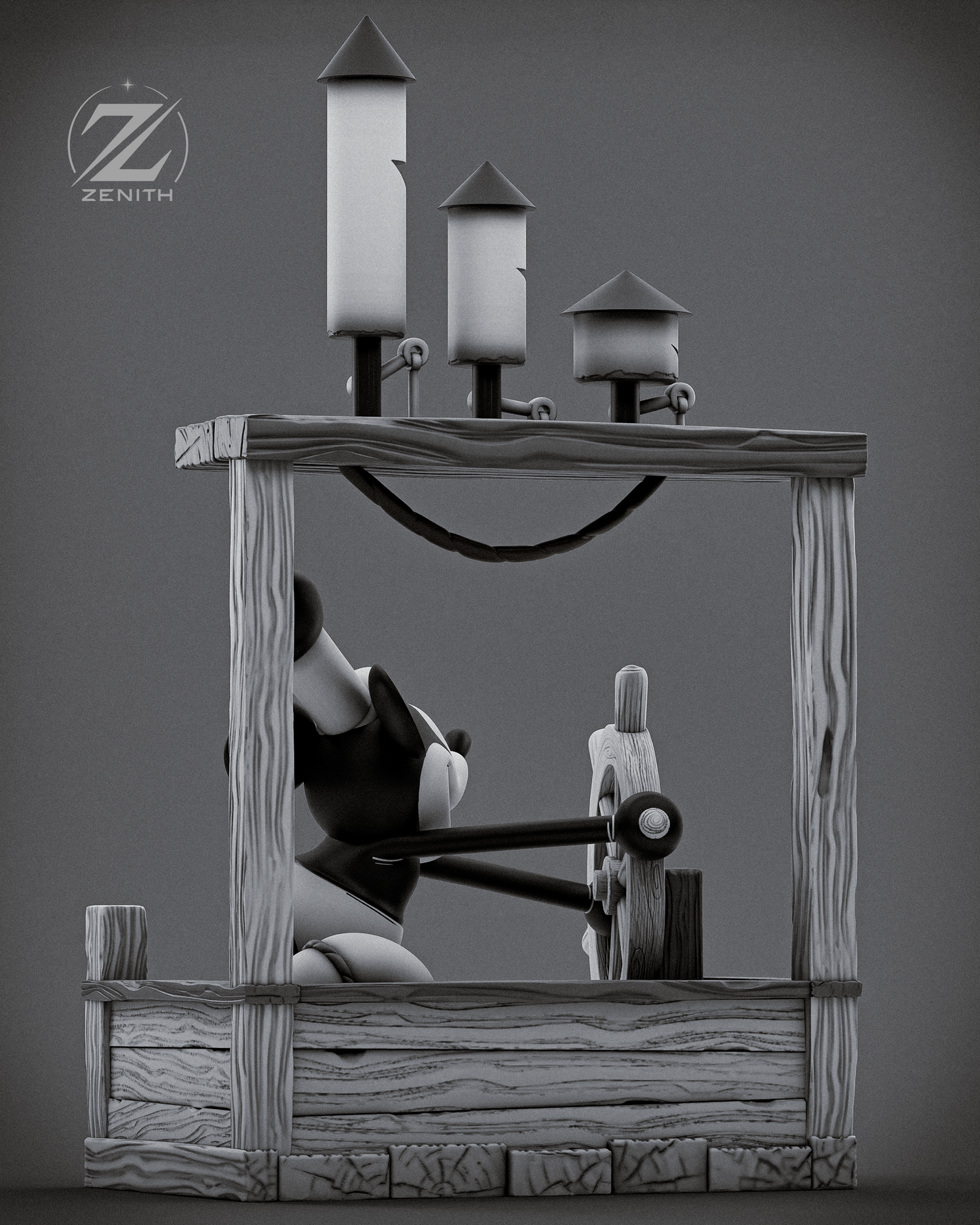 MICKEY MOUSE Steamboat Willie - 30 cm
