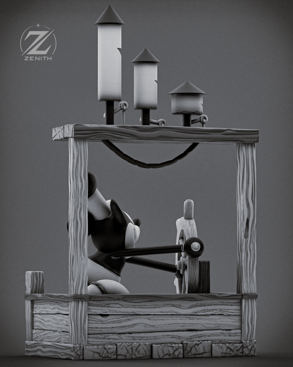 MICKEY MOUSE Steamboat Willie - 30 cm