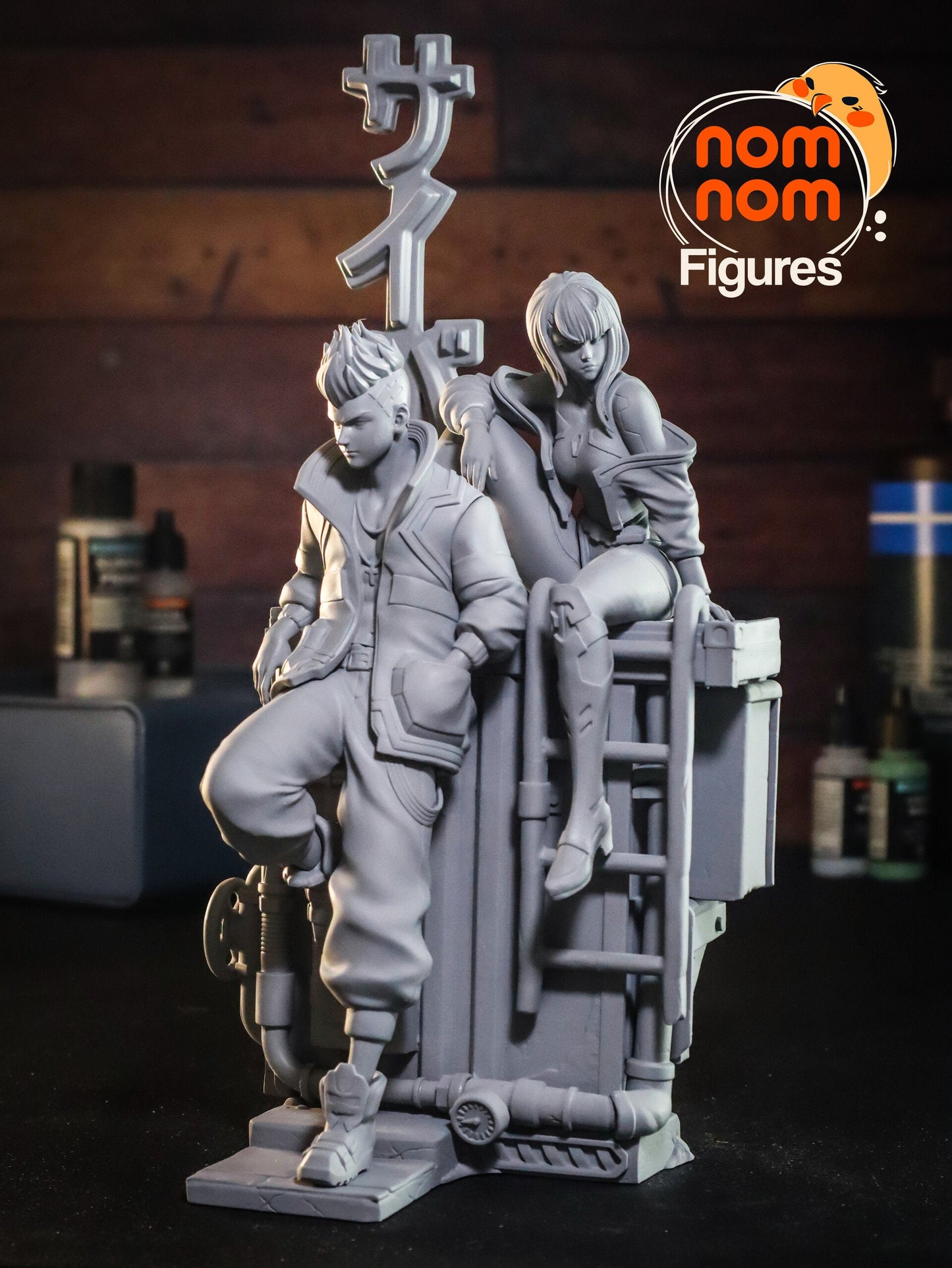 Lucy x David · CYBERPUNK 2077 EDGERUNNERS · 250mm · Figurines Nomnom