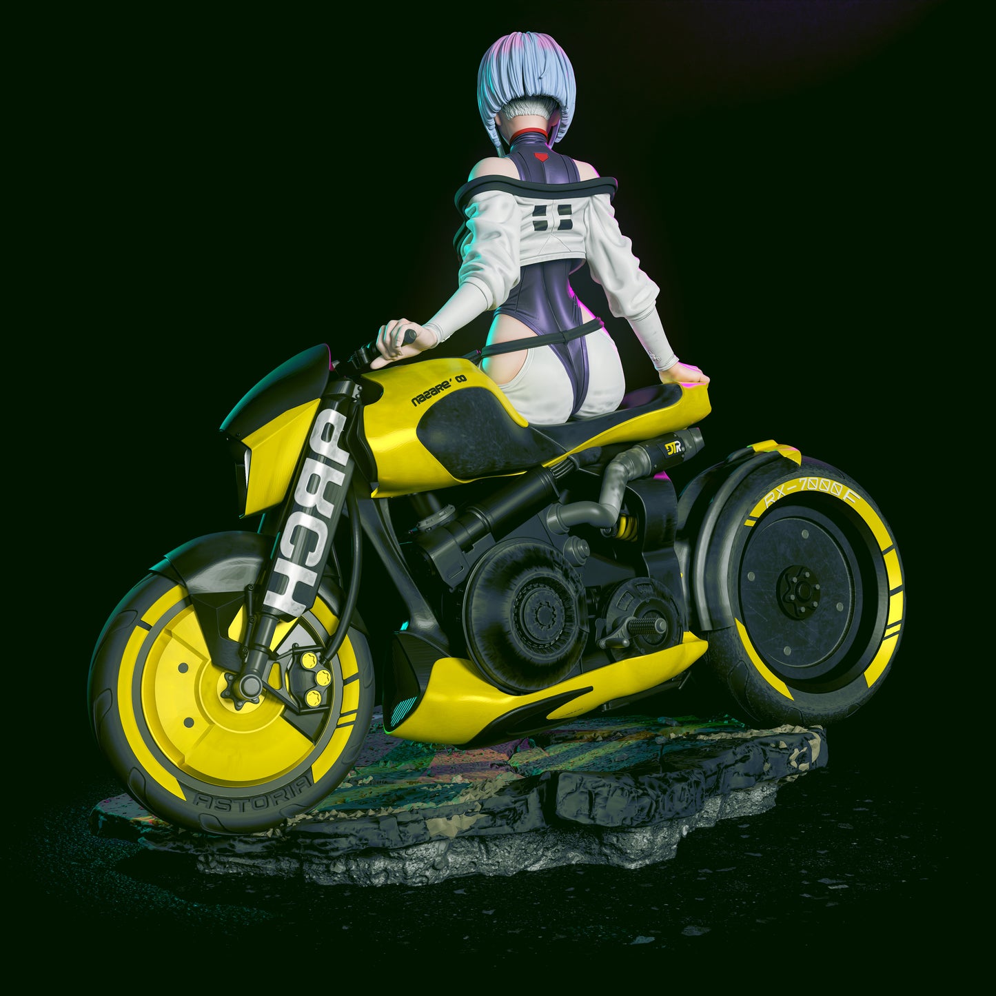 Lucy- Cyberpunk Edgerunners - Escala 1:6