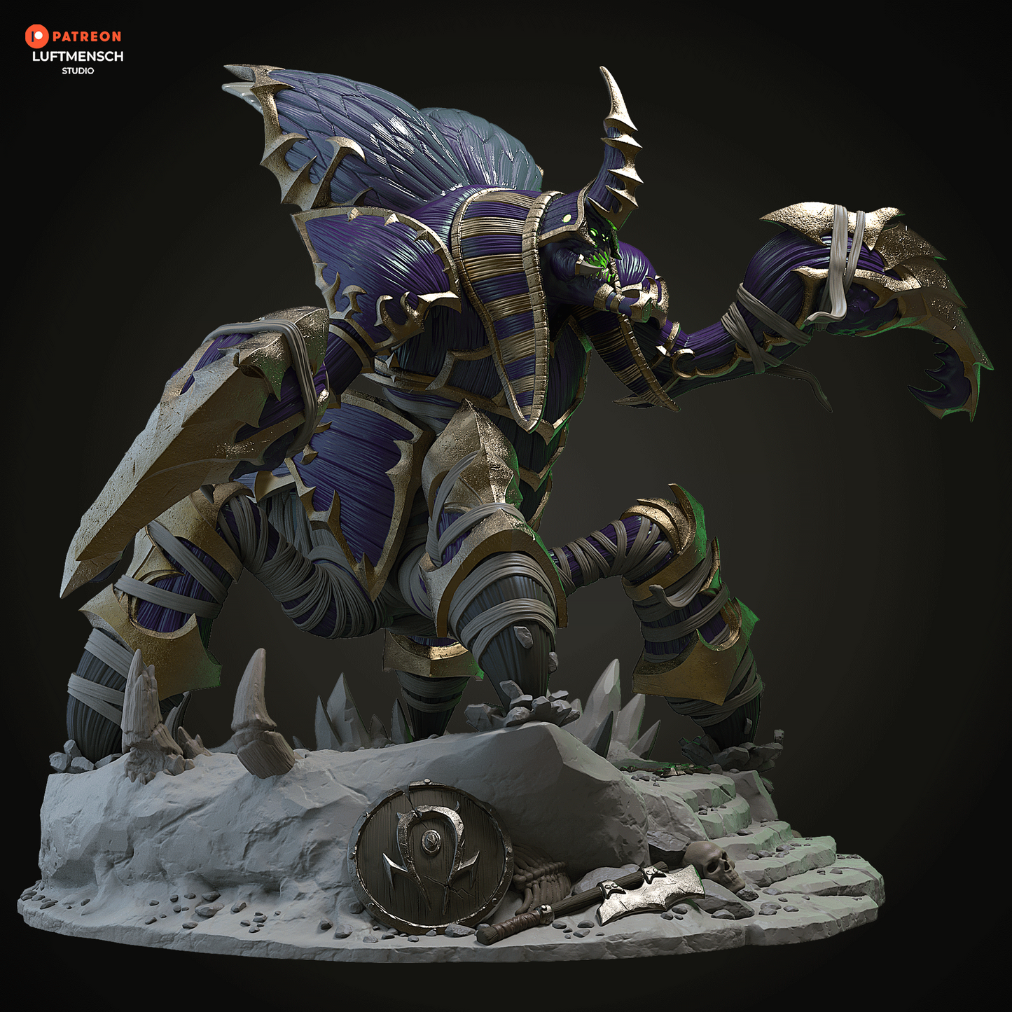 El Rey Escarabajo - 39,2 cm