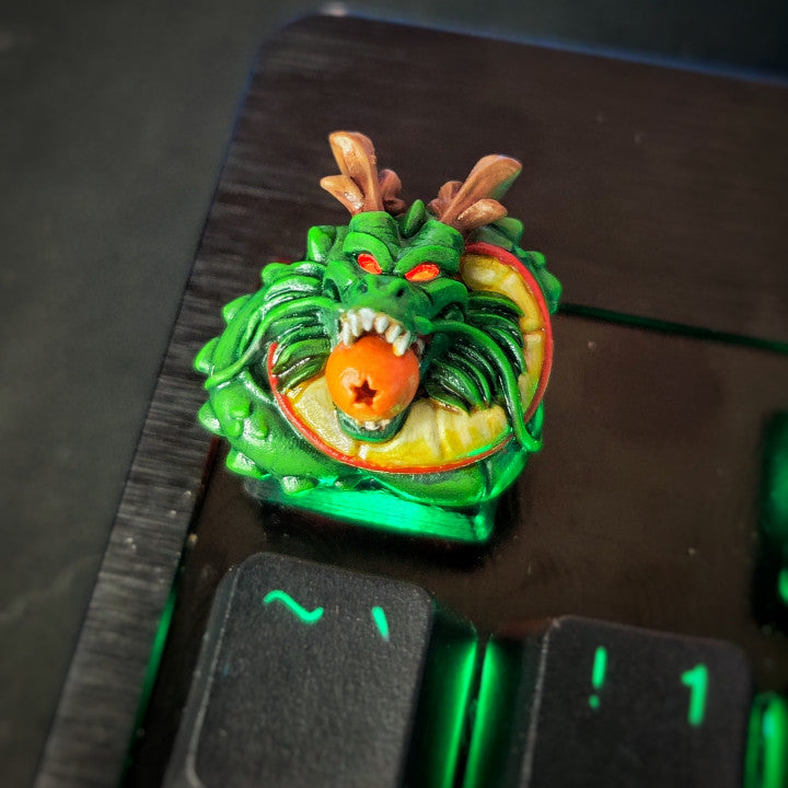 KEYCAP Sheng Long · Dragon Ball · Vert