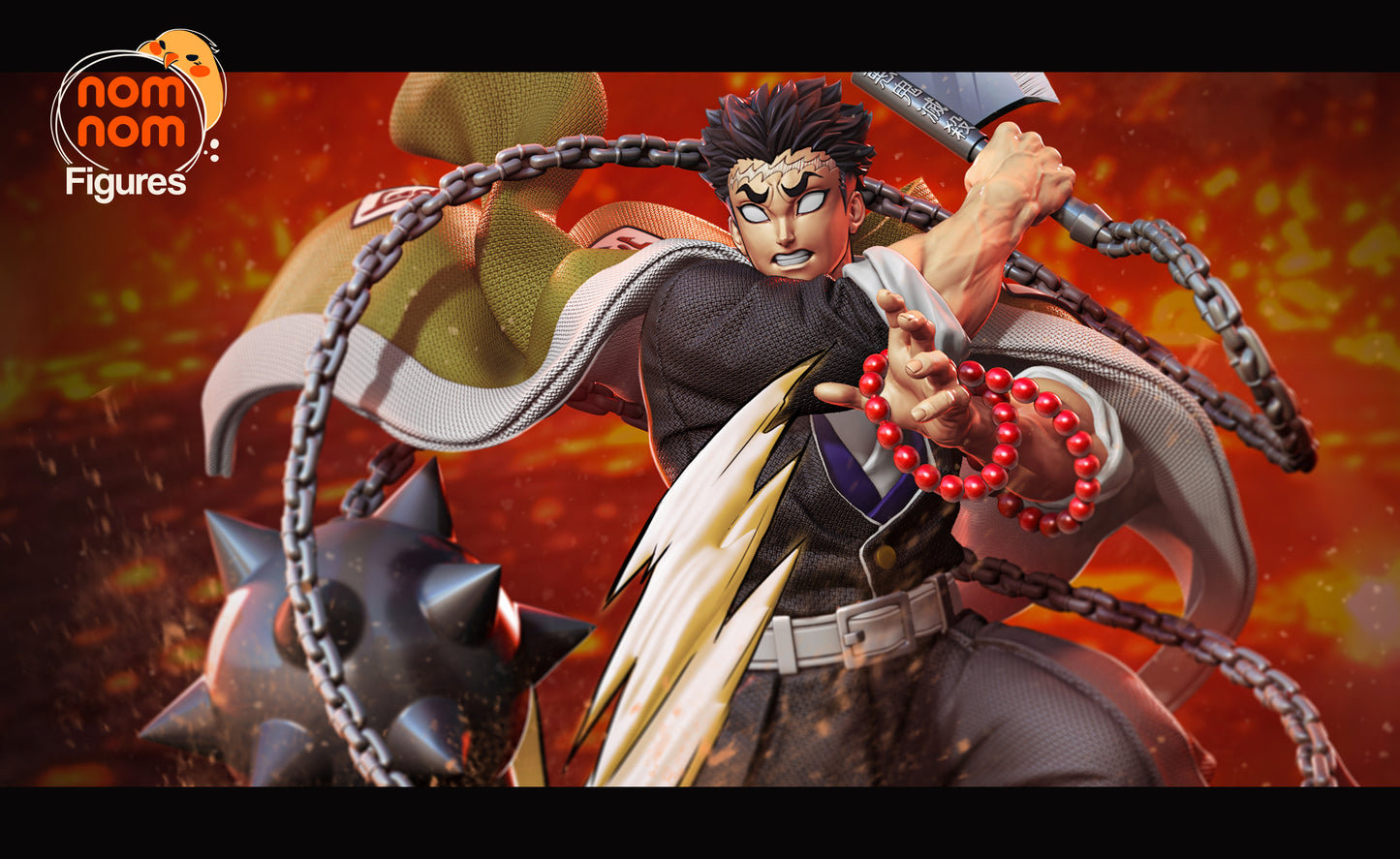 Gyomei - Demon Slayer (Kimetsu No Yaiba) - 35cm