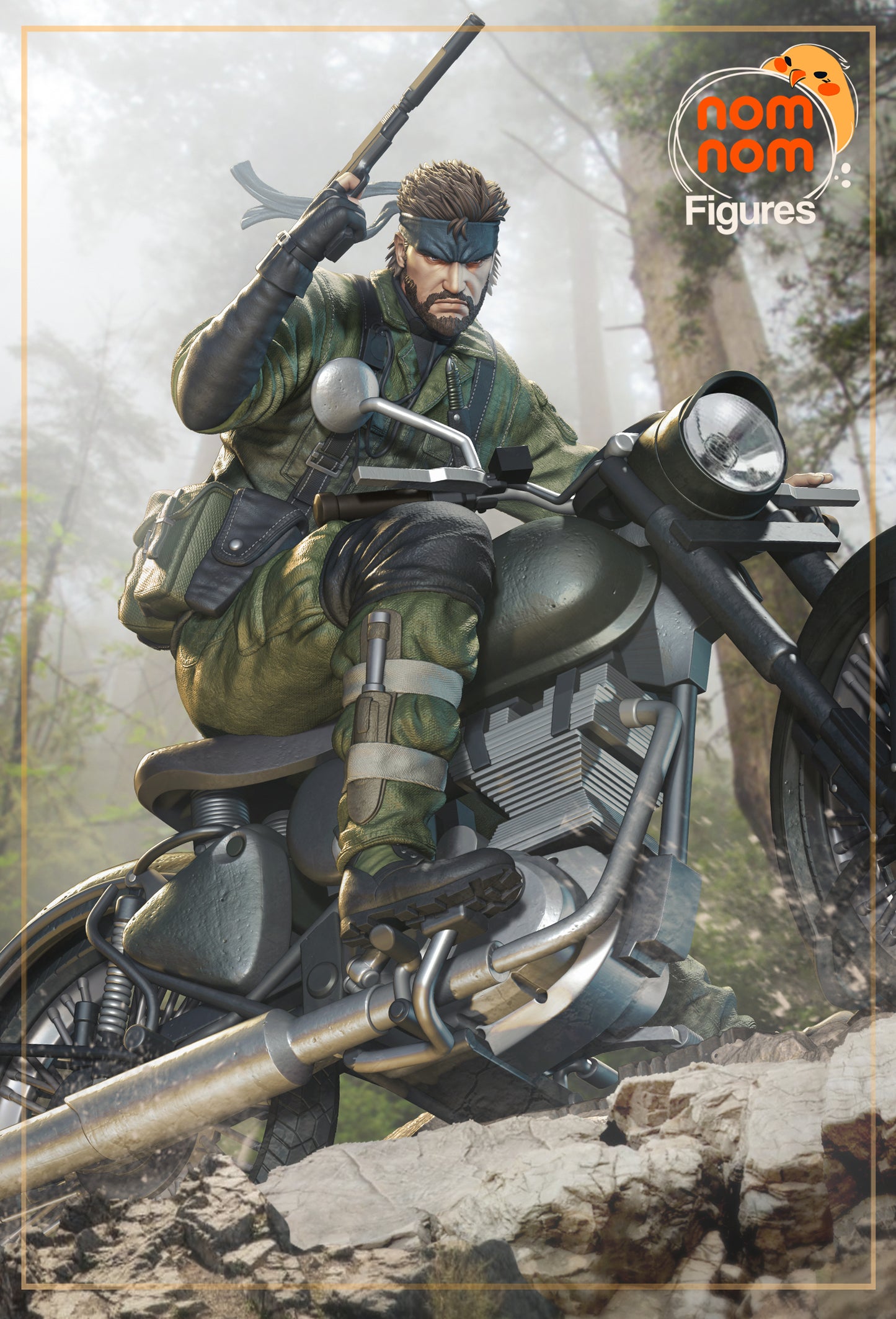 Naked Snake - Metal Gear Snake Eater - 31 cm
