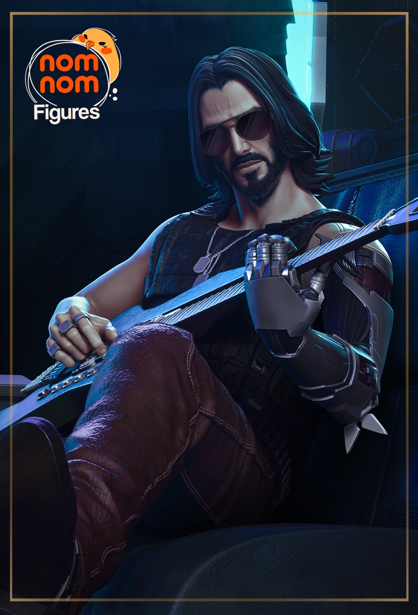 Johnny Silverhand - Cyberpunk 2077 - 30 cm