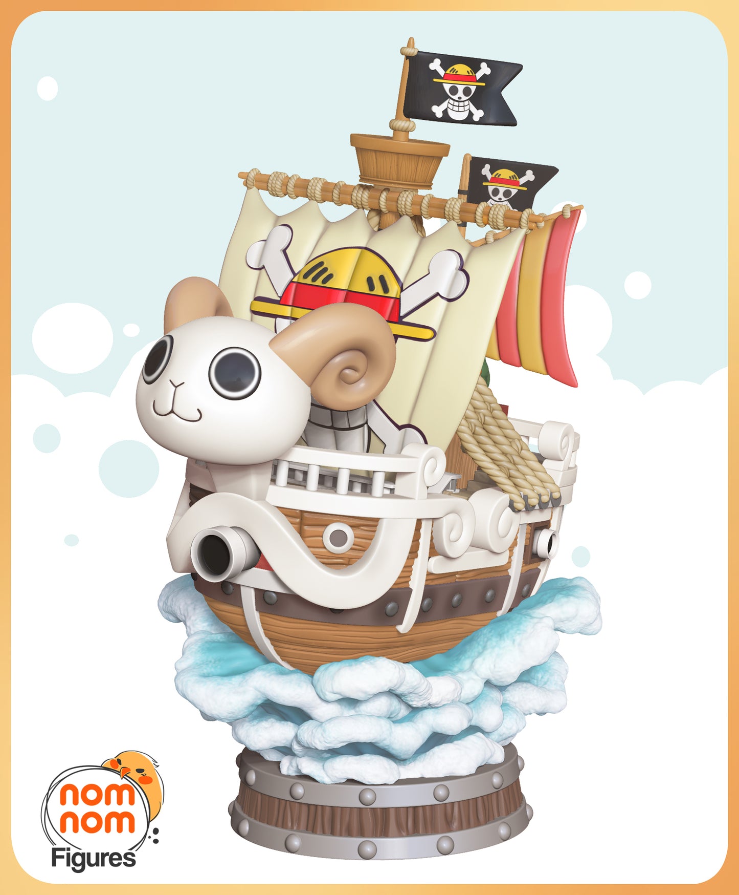Going Merry Chibi - One Piece - 20 cm