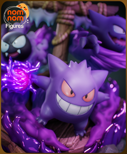 Gengar - Ghost Diorama - Pokémon