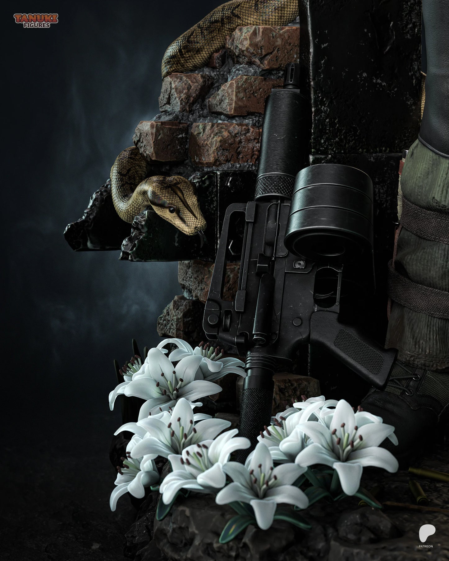 Big Boss - Metal Gear - 42 cm