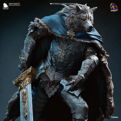 El Caballero Lobo - 25 cm