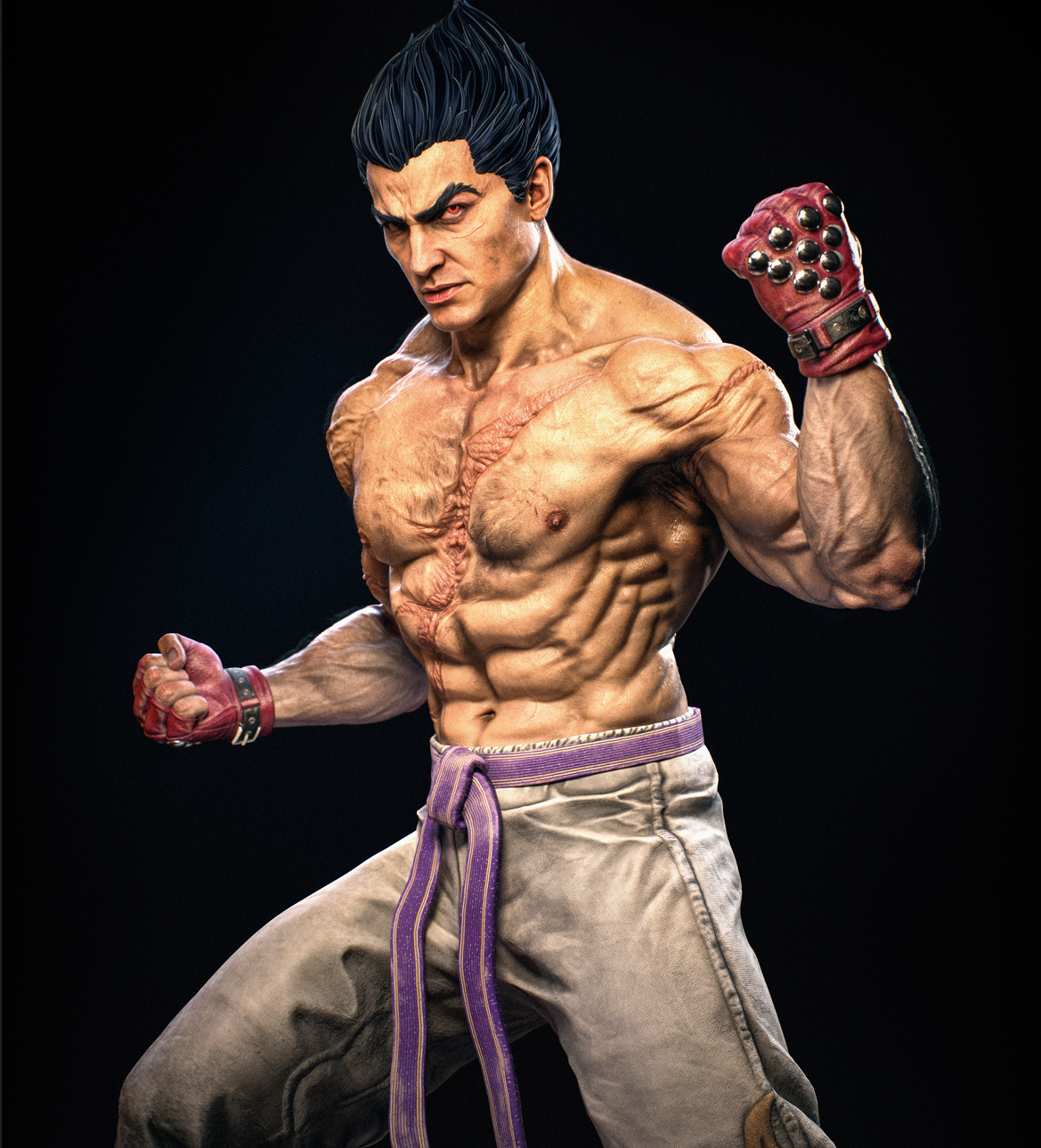 Kazuya - Tekken - Escala 1:6