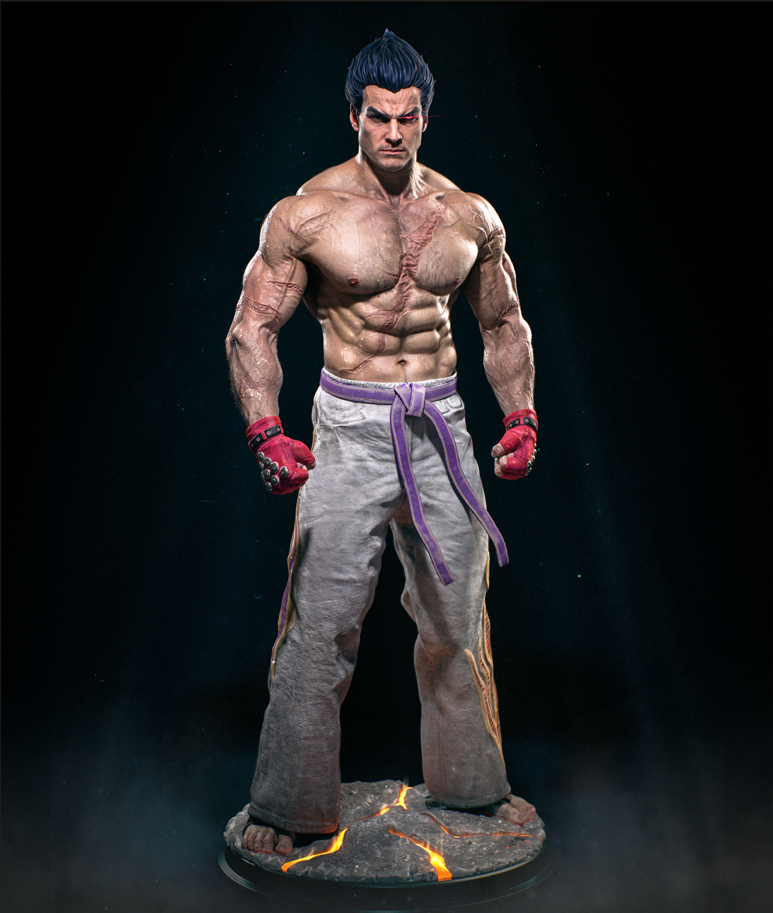 Kazuya - Tekken - Escala 1:6
