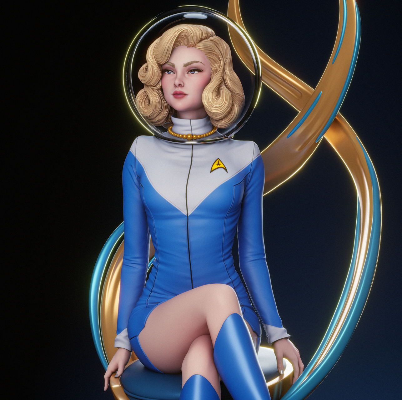 Oficial de la Flota Estelar - Star Trek