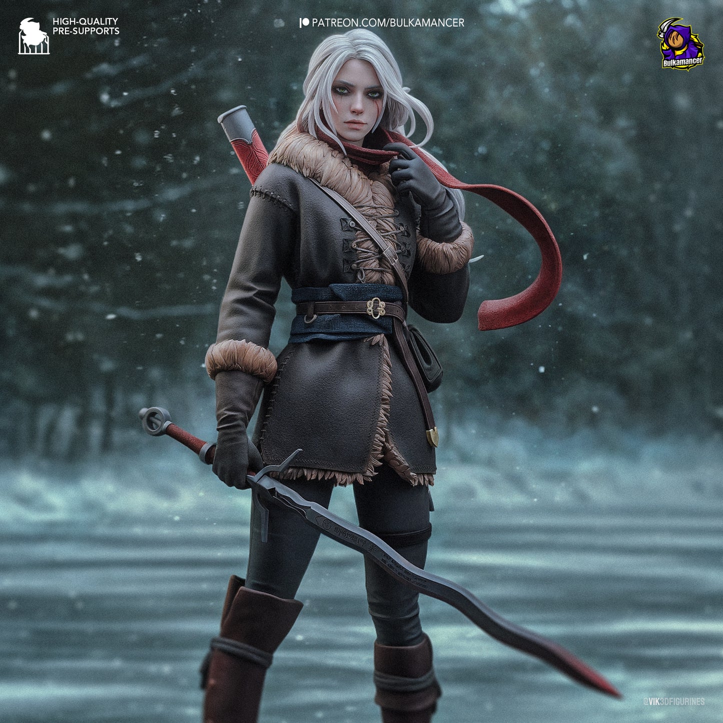 La Guerrera del Destino - 22,9 cm