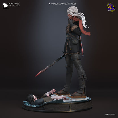 Ciri - The Witcher - The Tower of the Swallow - 30 cm