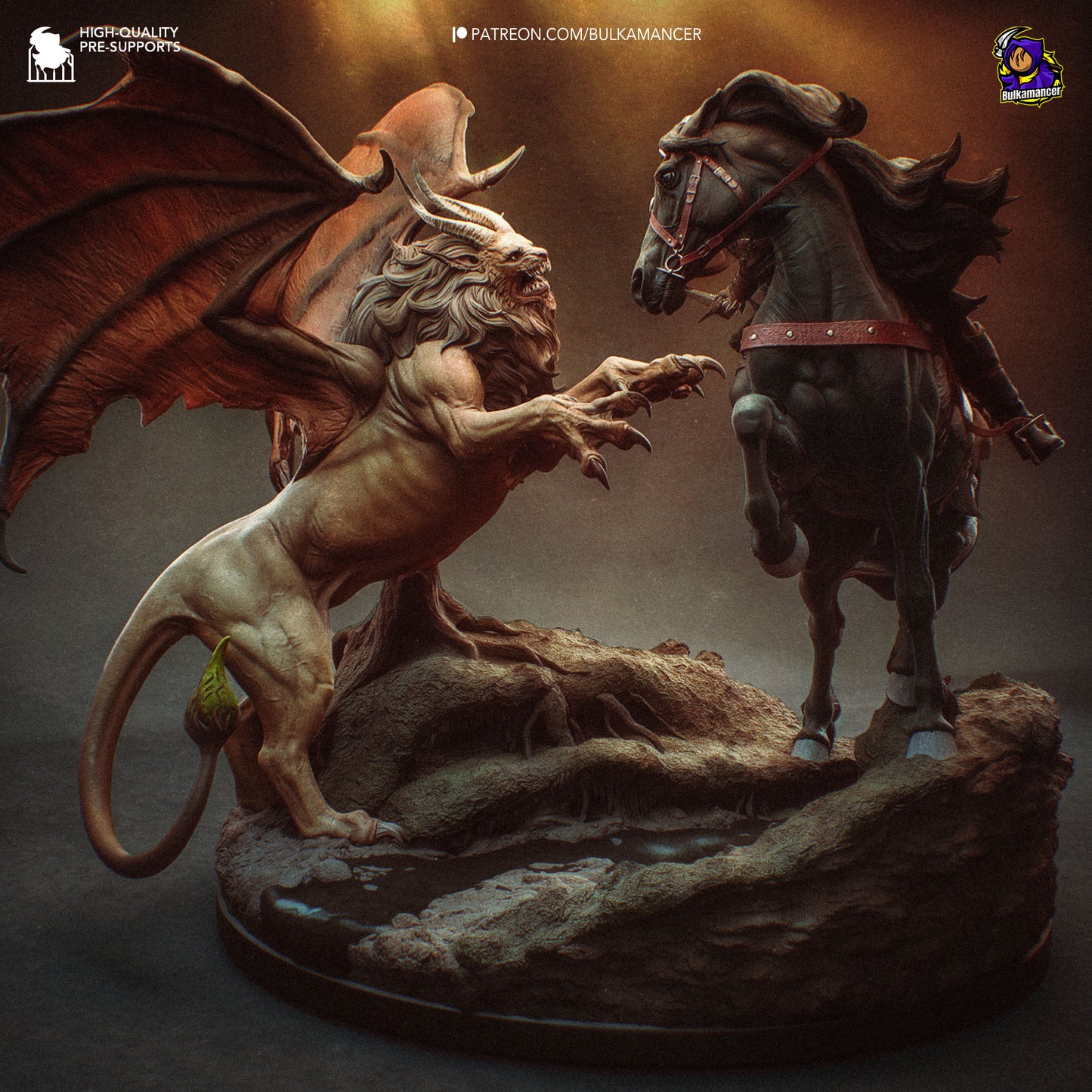 Ciri contre Manticore - The Witcher