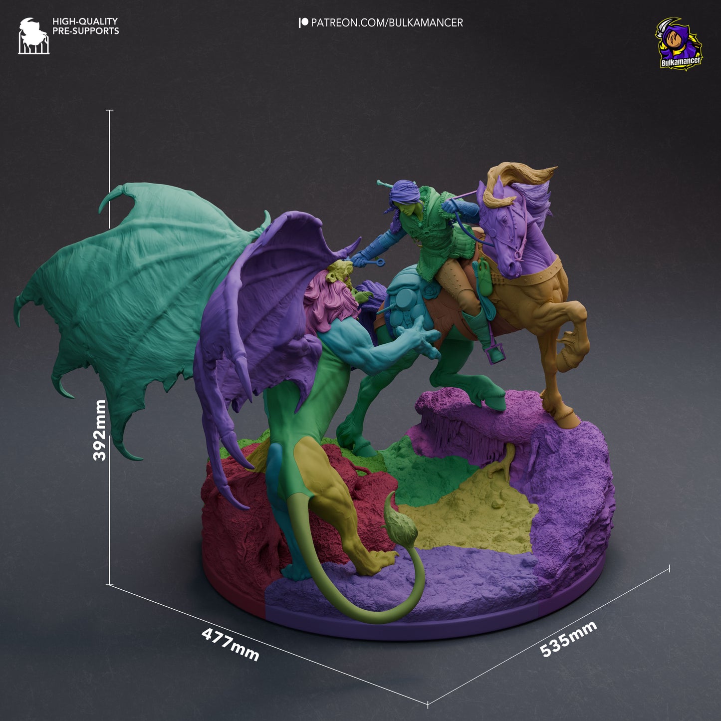 Ciri contre Manticore - The Witcher