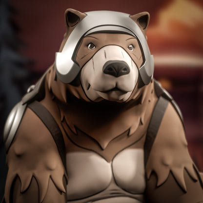 El Oso Guardián - 10,9 cm