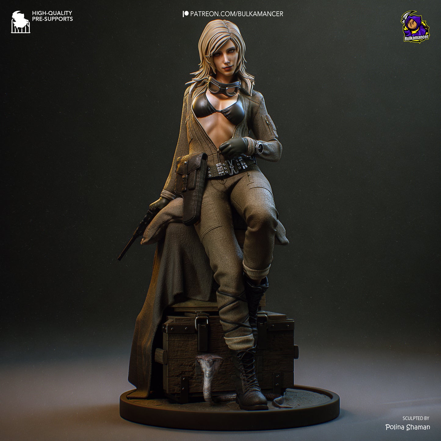EVA - Metal Gear Solid Delta: Snake Eater - NSFW option - 30 cm