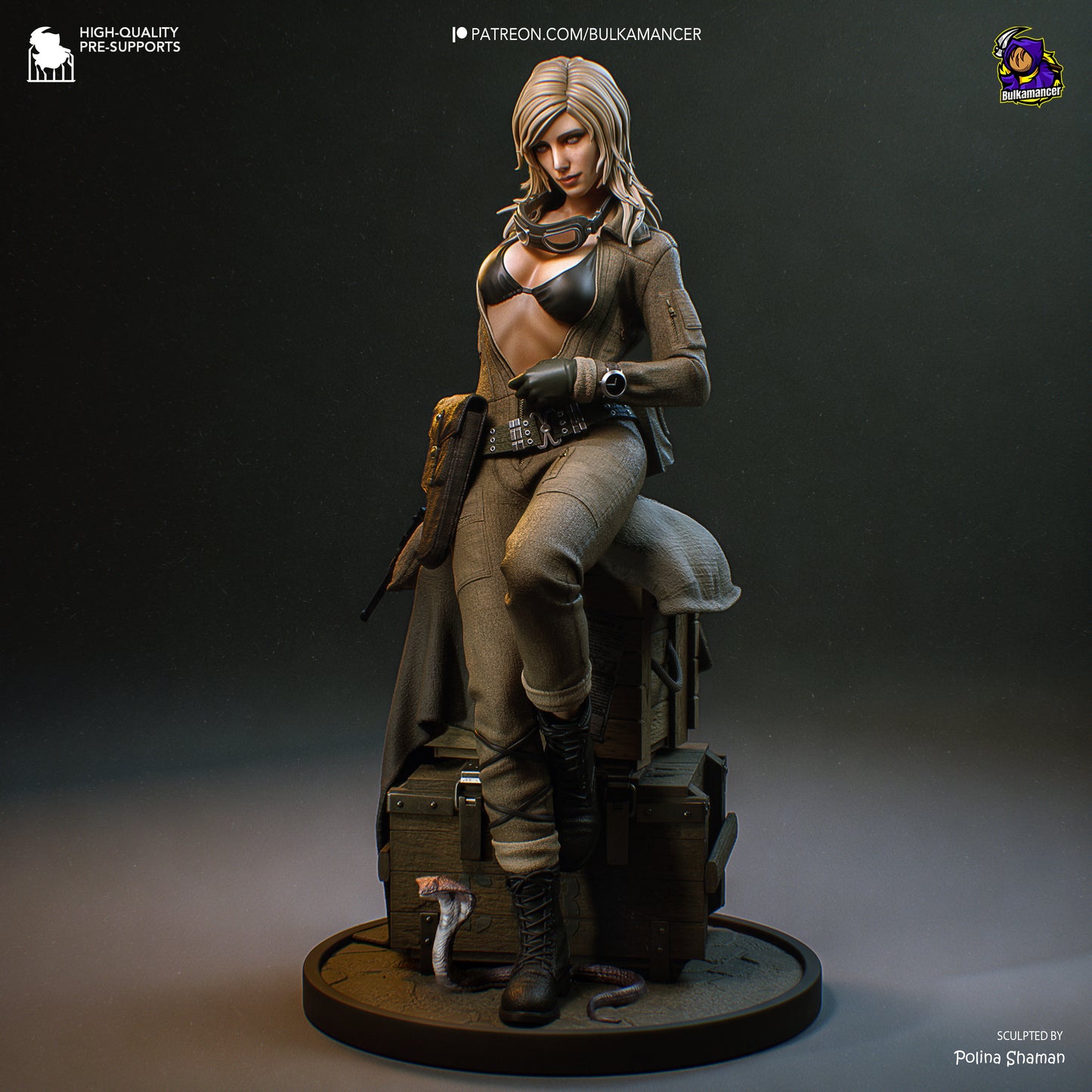 EVA - Metal Gear Solid Delta: Snake Eater - NSFW option - 30 cm