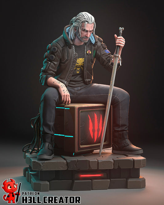 Silverronin aka Geralt from Cyberpunk 2077 - 1:6