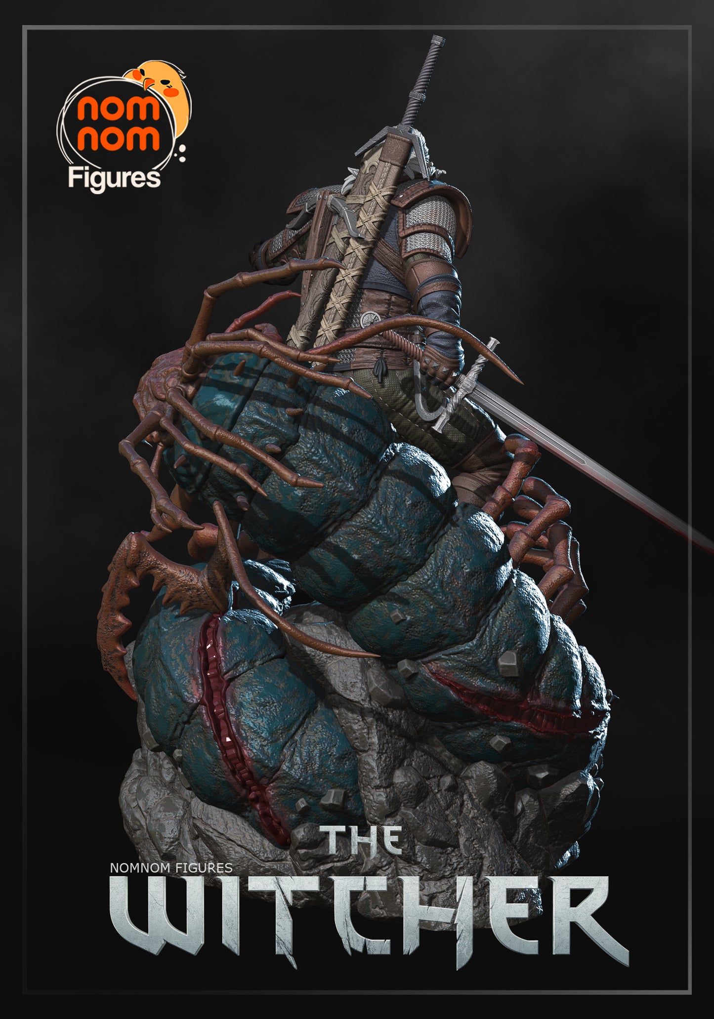 THE WITCHER - Gerald of Rivia - 40 cm