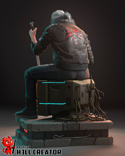 Silverronin aka Geralt from Cyberpunk 2077 - 1:6