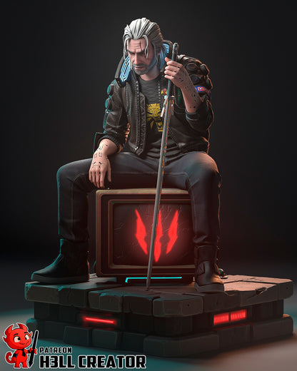 Silverronin aka Geralt from Cyberpunk 2077 - 1:6