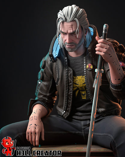 Silverronin aka Geralt from Cyberpunk 2077 - 1:6