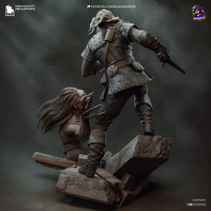 Geralt - Le Sorceleur 300 mm