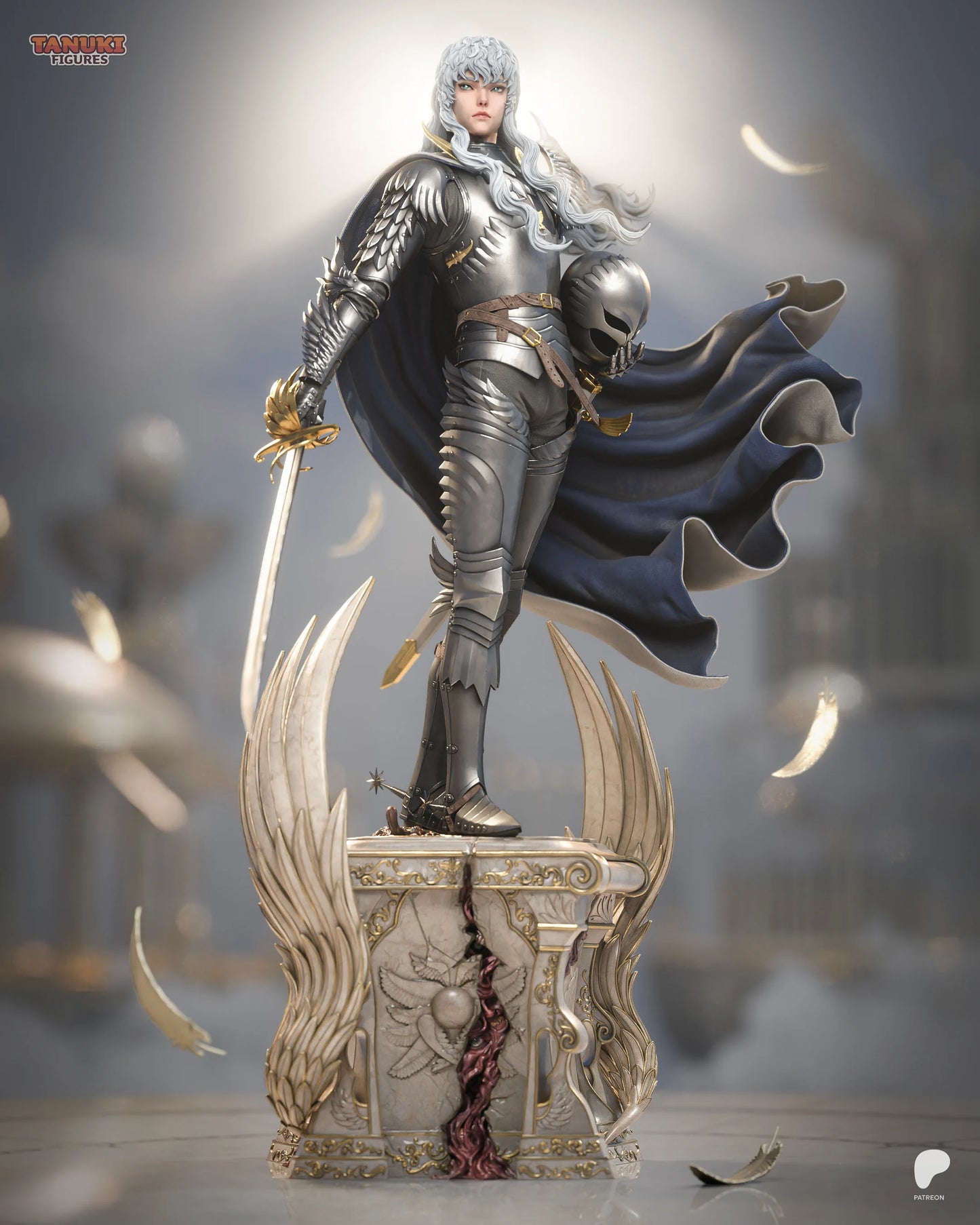 The White Falcon - 42.8 cm