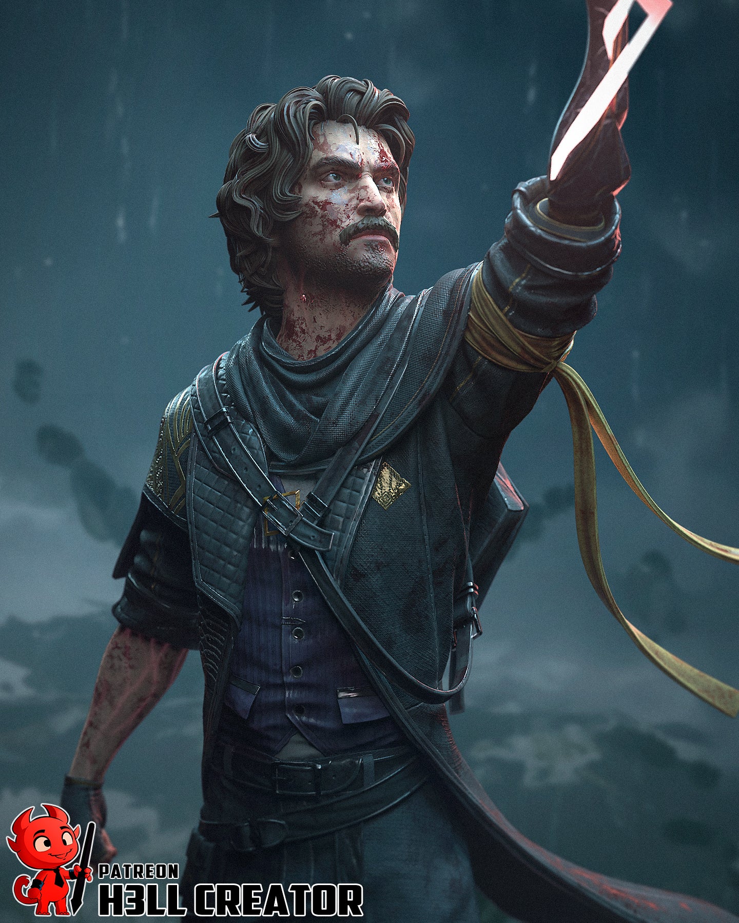 Gustave - Clair Obscur : Diorama de l'Expédition 33 - 30 cm