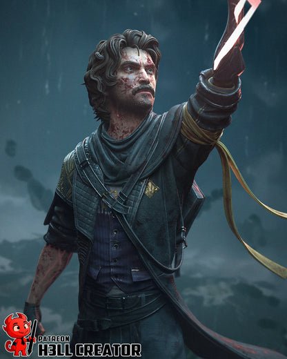 Gustave - Clair Obscur : Diorama de l'Expédition 33 - 30 cm