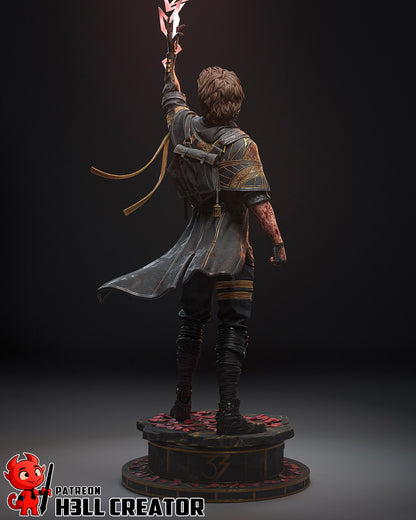 Gustave - Clair Obscur : Diorama de l'Expédition 33 - 30 cm