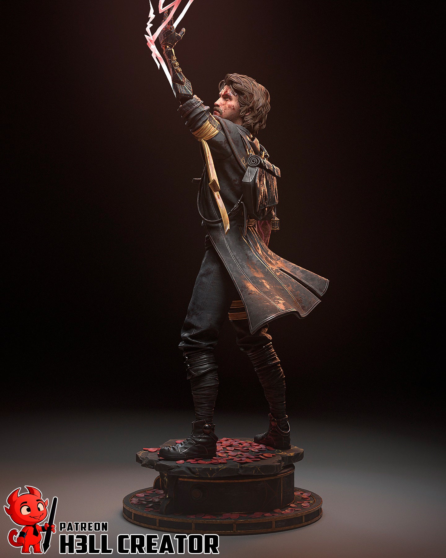 Gustave - Clair Obscur : Diorama de l'Expédition 33 - 30 cm