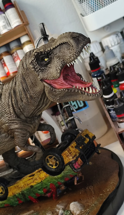 Diorama de Jurassic Park - 1:20