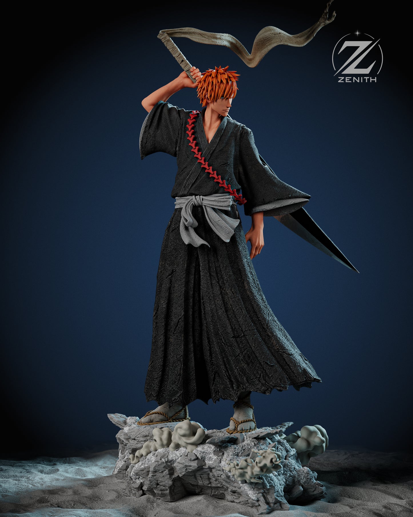 The Spiritual Swordsman - 42.8 cm