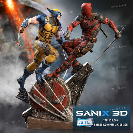 Deadpool & Wolverine - Escala 1:6