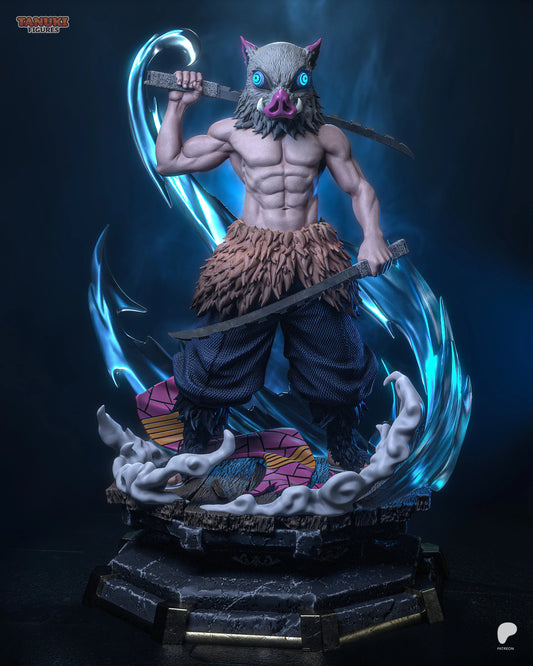 The Boar Mask Warrior - 35.5 cm