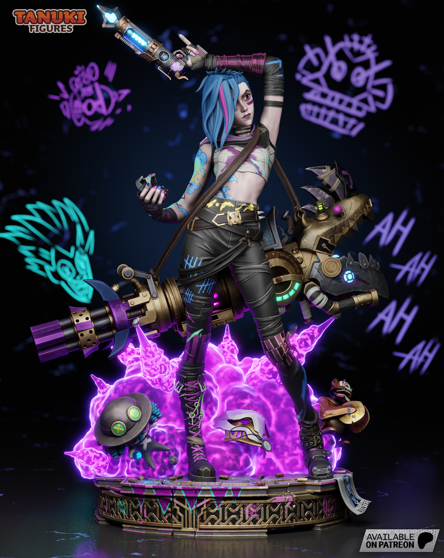 Jinx - Arcane - 33 cm