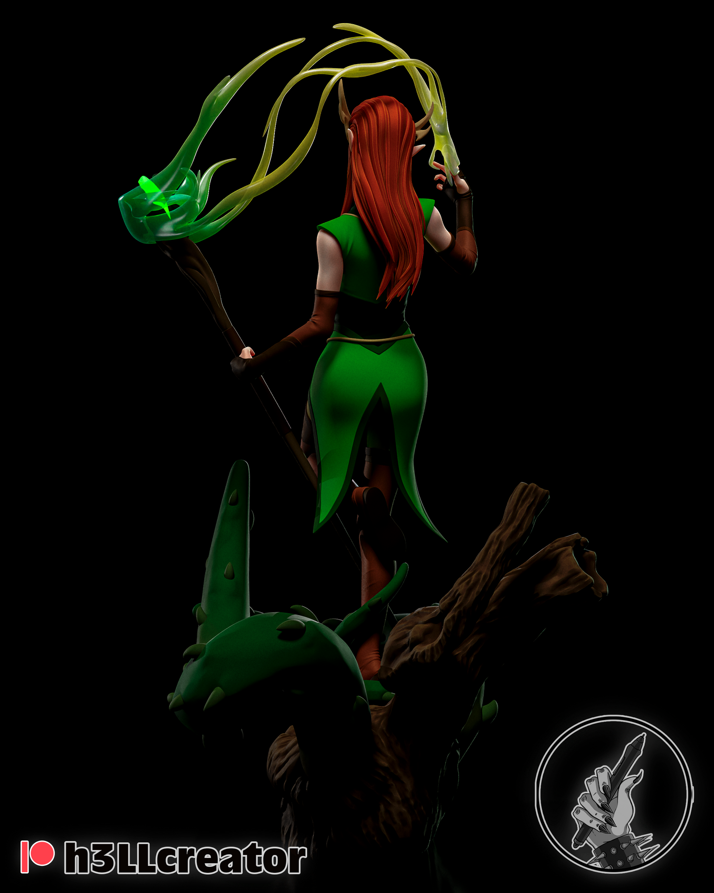 La Druida Elemental - 15,5 cm
