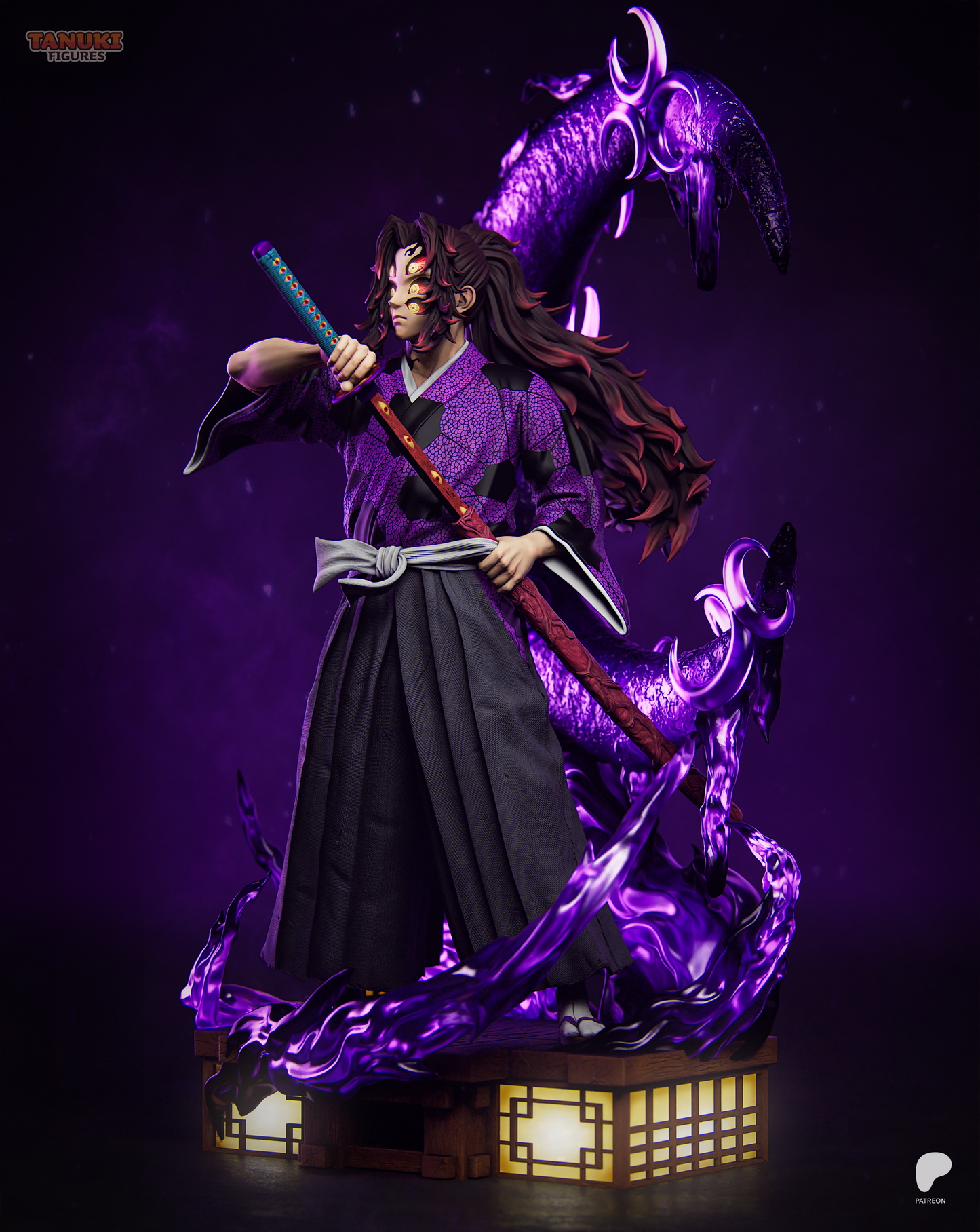 Kokushibo - Kimetsu no Yaiba - 46 cm