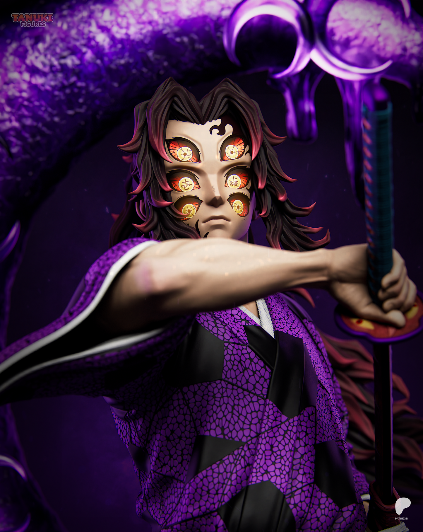 Kokushibo - Kimetsu no Yaiba - 46 cm