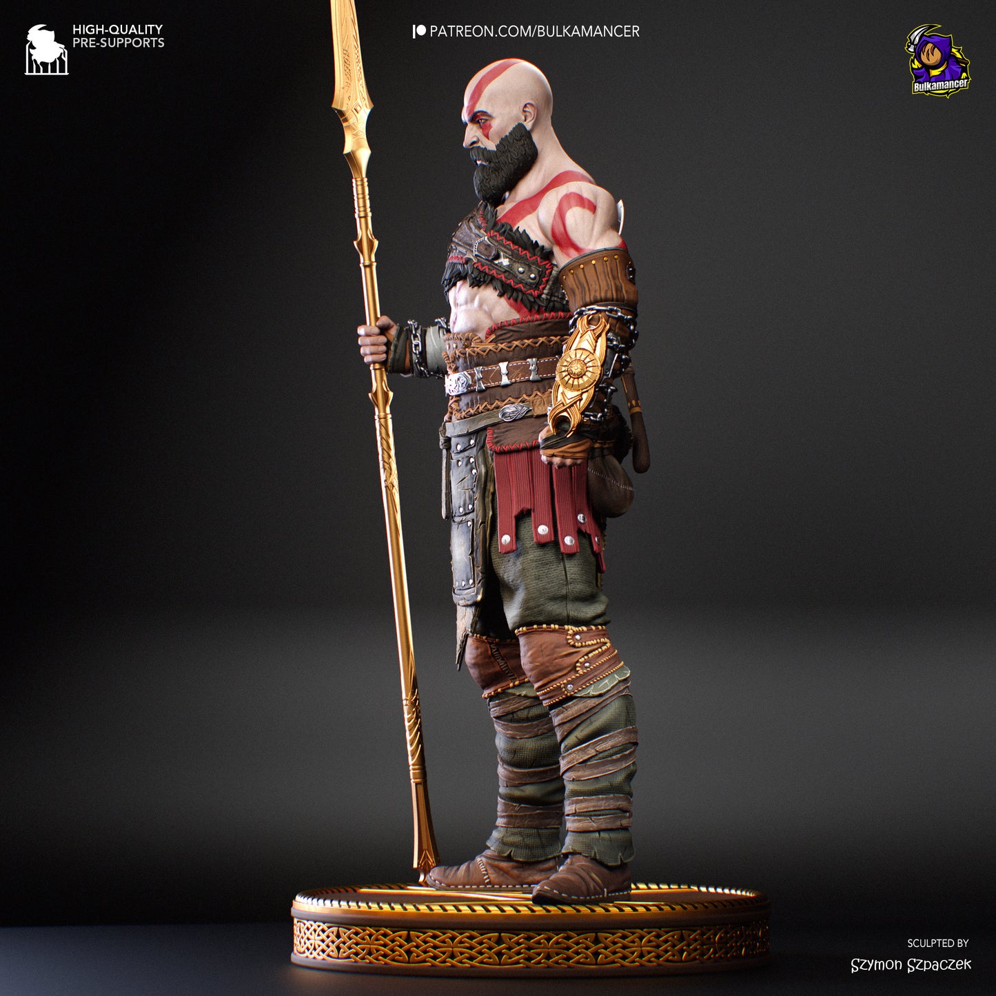 Kratos - Dieu de la Guerre - 40 cm