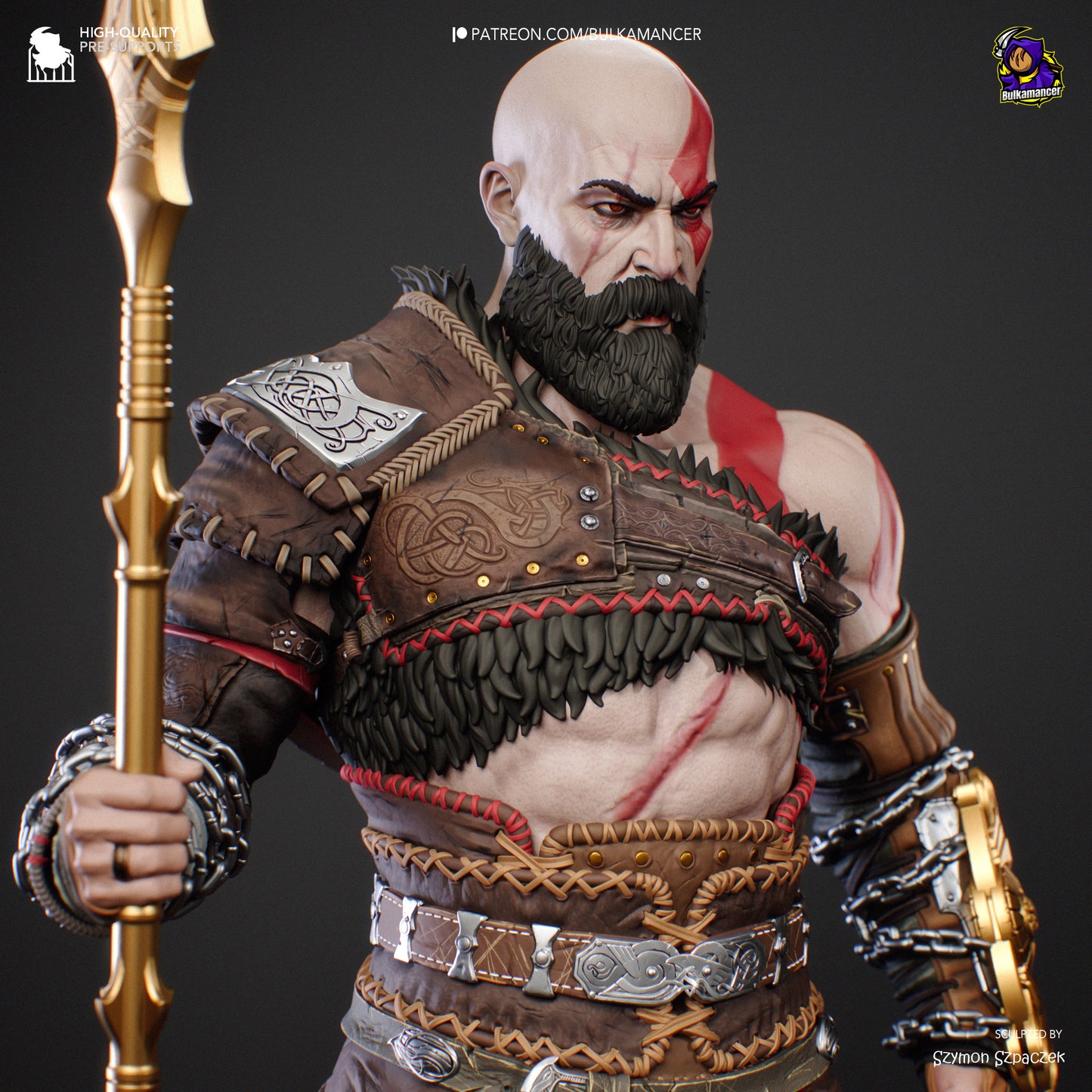 Kratos - Dieu de la Guerre - 40 cm
