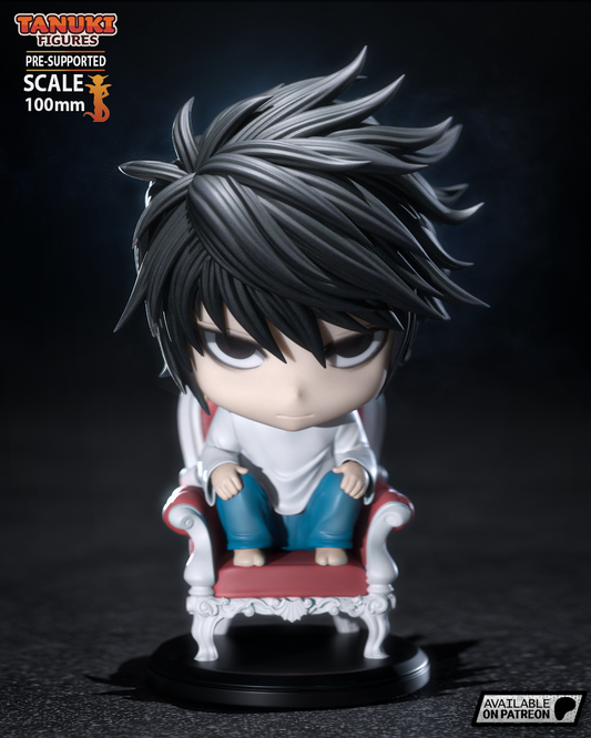 L Chibi - Death Note - 6.5 cm