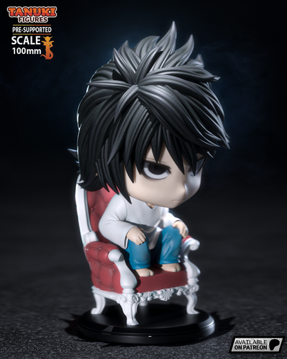 L Chibi - Death Note - 6.5 cm