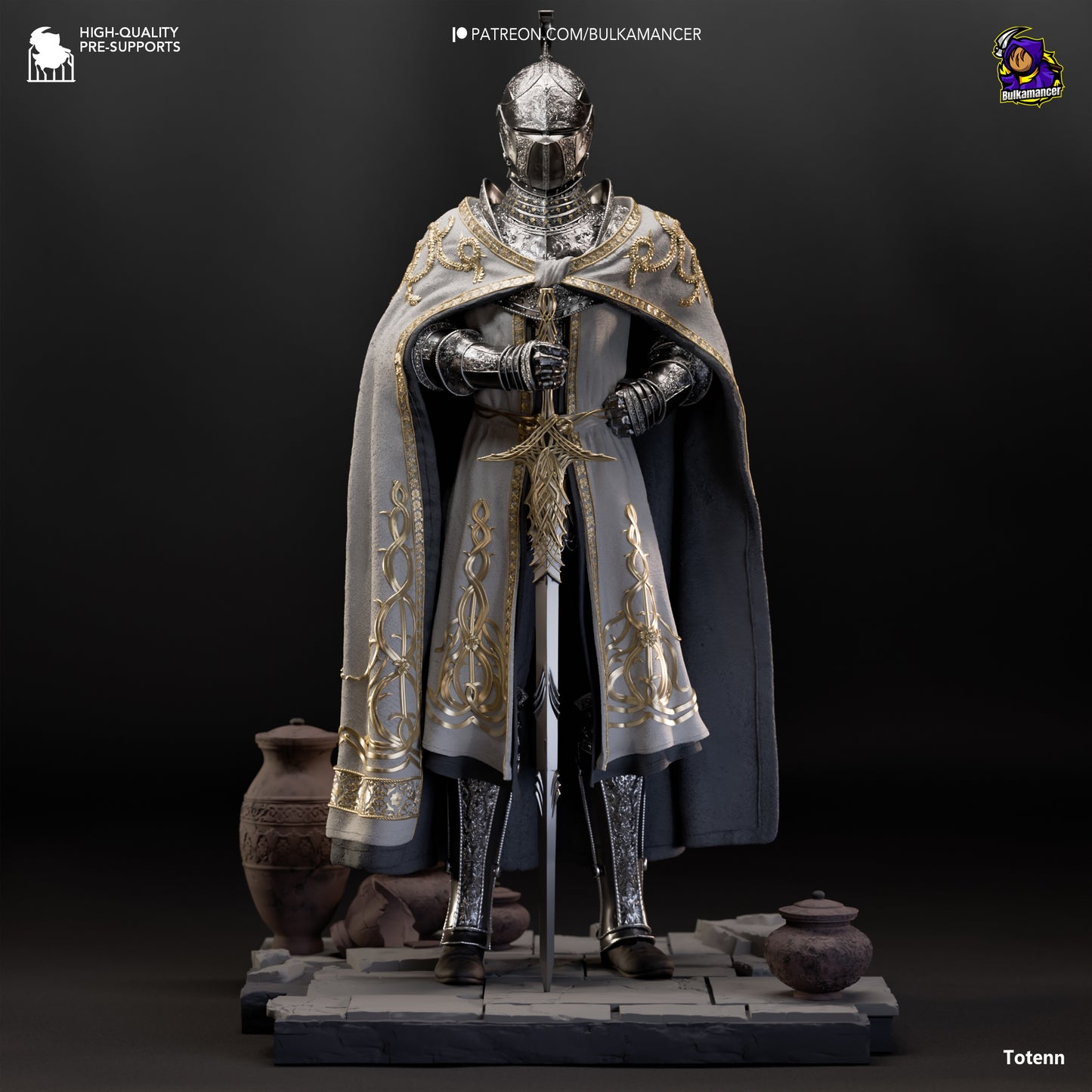 El Caballero de Aguja - 22 cm